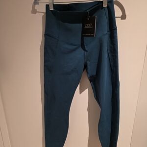 Lorna Jane Blue Ankle Biter Leggings